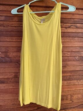 Banana Republic Bright Yellow Sleeveless Tank